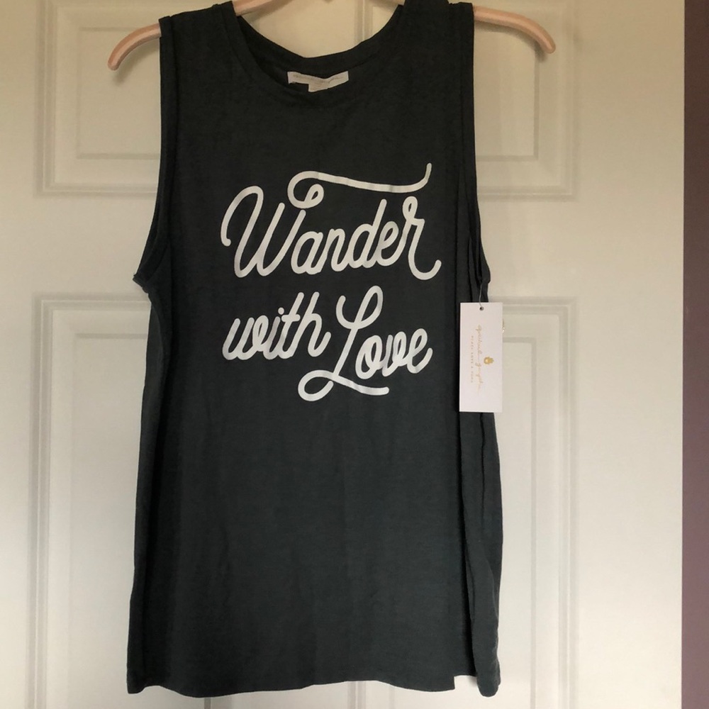 Spiritual Gangster Wander with Love tank